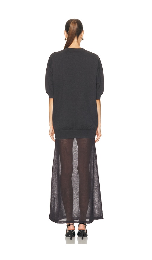  Seroya Maxikleid Amine In Charcoal. Größe S. Also In Xs, M. 