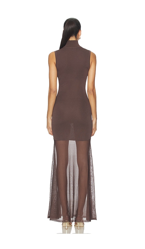  Seroya Maxikleid Amine In Brown. Größe Xs. Also In S, M. 