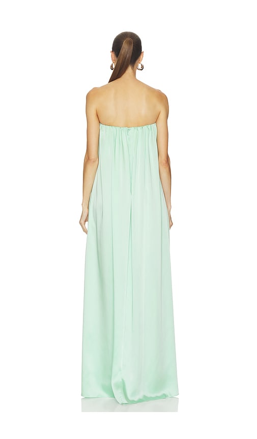  Seroya Satin Maxikleid Monique In Teal. Größe Xxs. Also In Xs, S, M. 