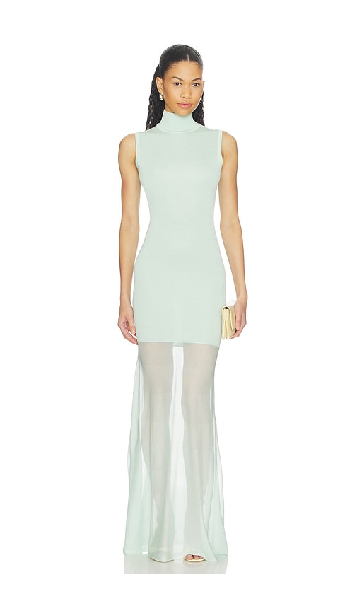 SEROYA Amine Knit Maxi Dress