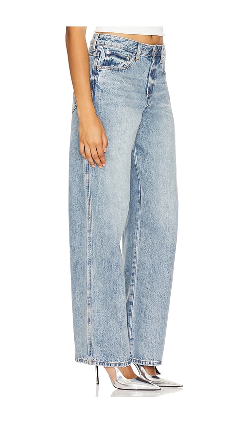 Shop Ser.o.ya Cyrus Mid Rise Boyfriend Jean In Blue