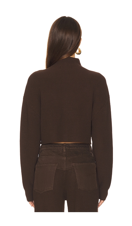  Seroya Mittelschwerer Sweater In Cropped-länge Carmen In Brown. Größe Xxs. Also In Xs, S, M, L. 