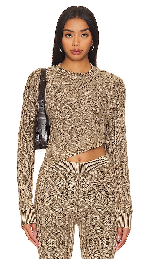 Ser.o.ya Orchis Sweater In Washed Tan