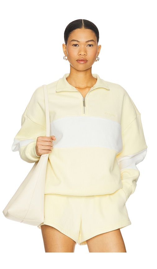 Asbury Sweatshirt in Yellow. - size XS (also in L, M, S, XXS)