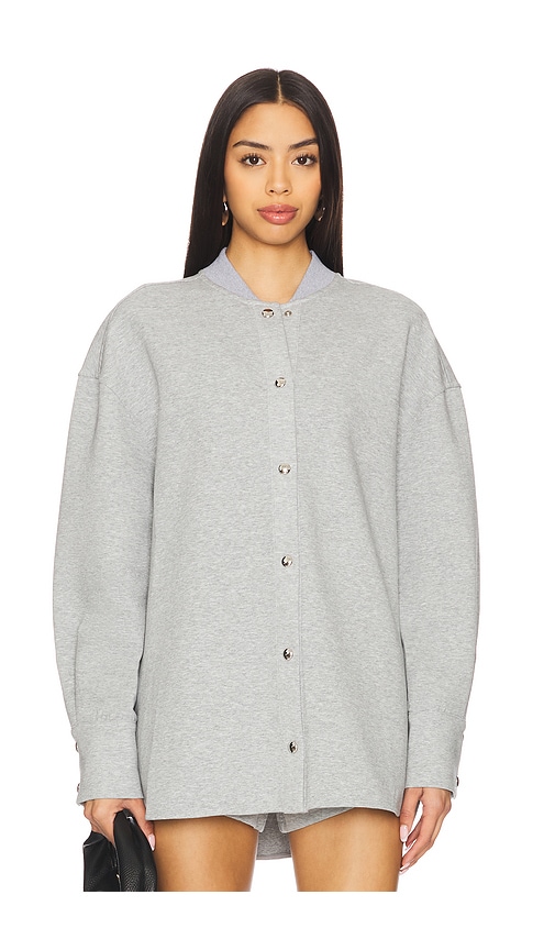 Ser.o.ya Ayla Shacket In Heathered Grey