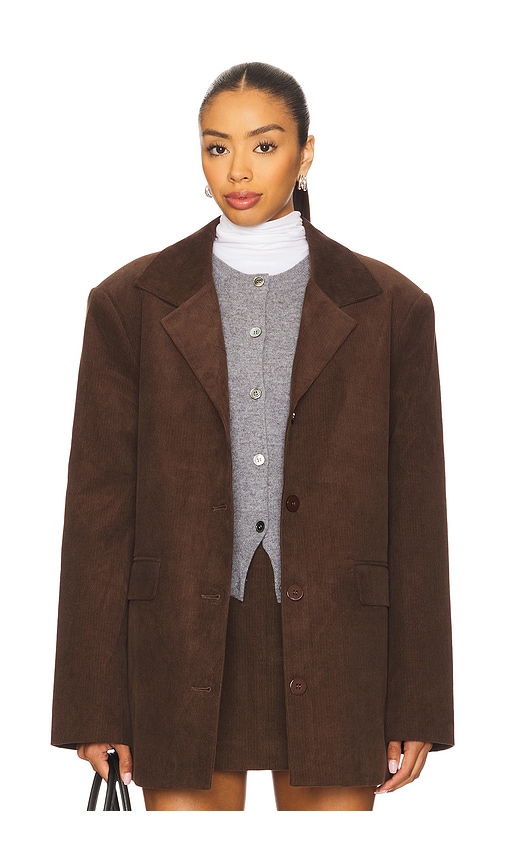 Hera Blazer in Chocolate. - size L (also in M, S, XL, XS, XXS) - SER.O.YA - Modalova