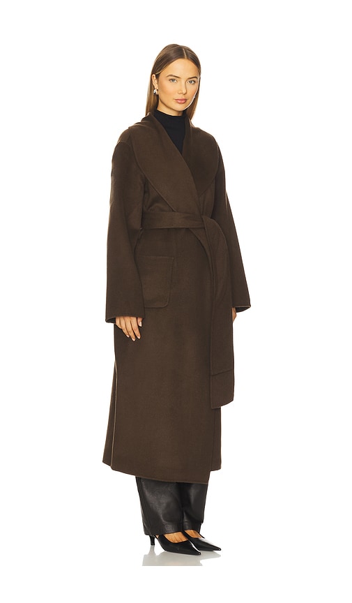  Seroya Wollmantel Mavis In Brown. Größe Xs/s. Also In S/m, M/l. 