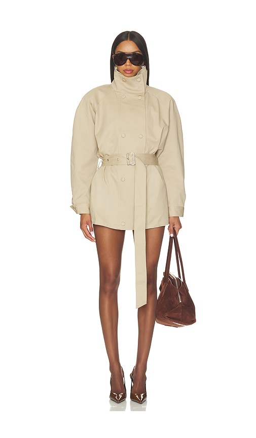 SEROYA BLOUSON CAMILA en Tan Taille XS Also en XXS S M L 603$