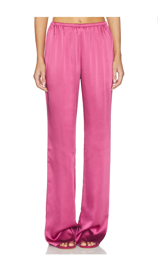 SEROYA Lillian Satin Pant | Thumbnail 3 SEROYA Lillian Satin Pant | Thumbnail 3