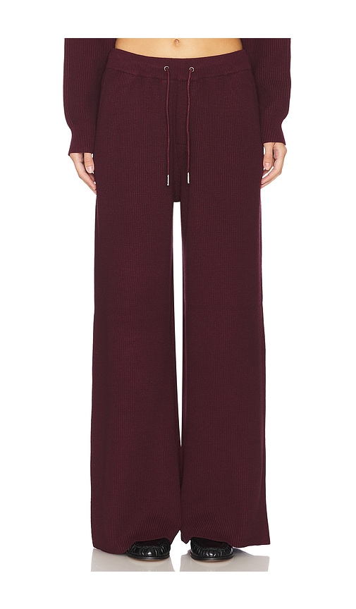 Shop Ser.o.ya Camila Sweatpant In Wine