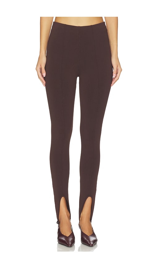 Ser.o.ya Kelsey Stirrup Legging In Brown