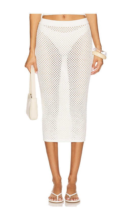 Soren Skirt in White. - size XS (also in L, M, S, XL, XXS)