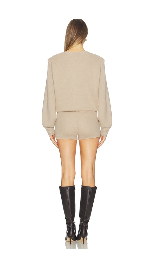  Seroya Kurzoverall Aus Strick Sable In Tan. Größe Xs. Also In S, M, L, Xl. 
