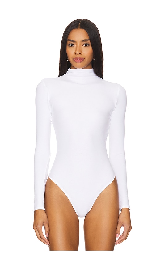 Shop Ser.o.ya Meg Bodysuit In 화이트