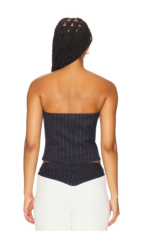  Seroya Bustier-top Bridgette In Navy. Größe S. Also In M. 