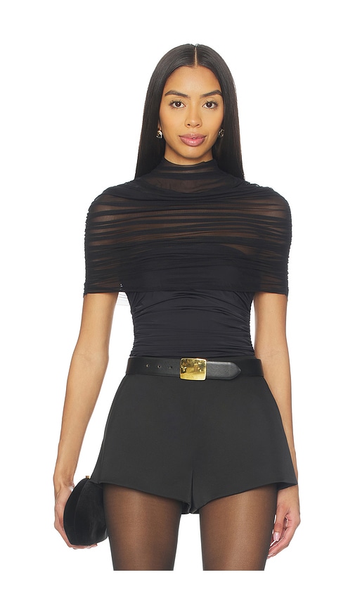 SEROYA BLOUSE MANCHES COURTES LAILA en Black Taille M Also en XXS XS S L XL 276 €