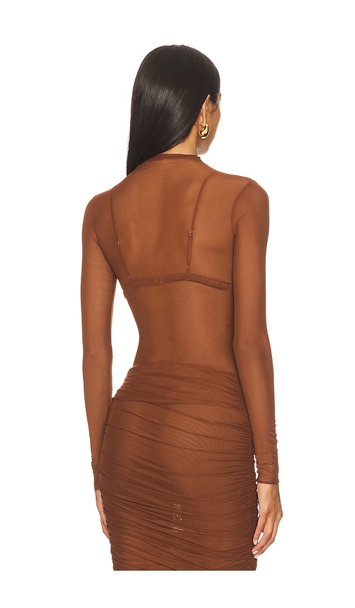  Seroya Oberteil Raffaella In Brown. Größe Xs. Also In S. 