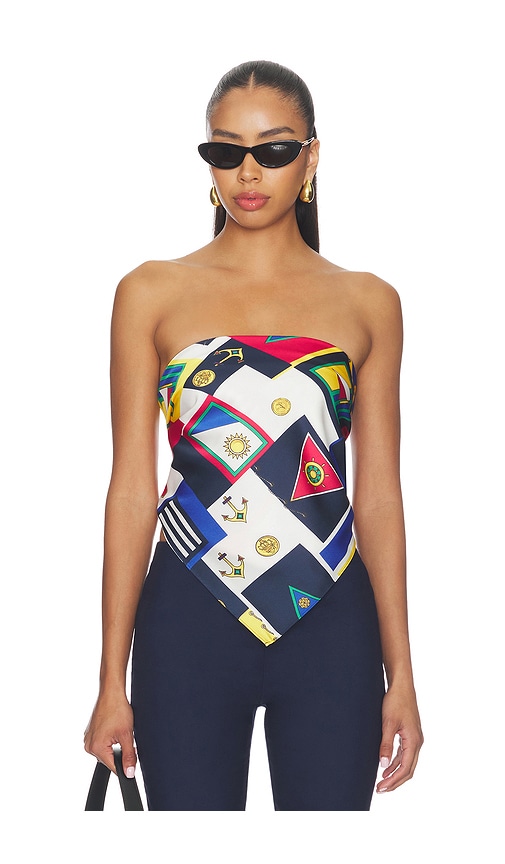SEROYA TOP EN SATIN HARK en Multi Taille ML Also en XSS 198 €