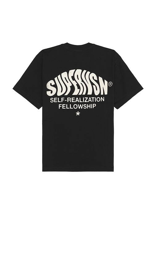 Shop Supervsn Self Realization Short Sleeve Tee In 블랙