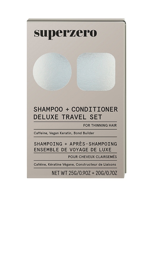 superzero Shampoo & Conditioner Deluxe Travel Set in Beauty: NA