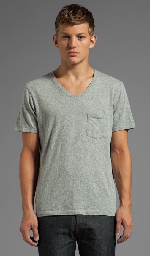 V-Neck Pocket Tee
