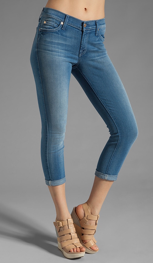 7 for all mankind the skinny crop