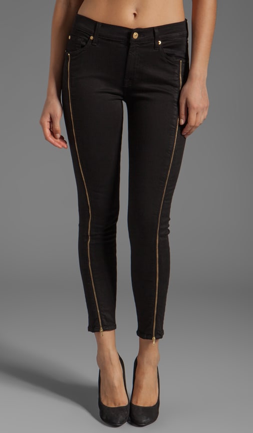 The Cropped Skinny with Side Zips