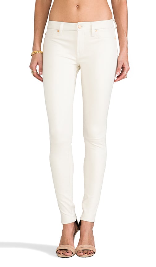 Knee Seam Coated Skinny