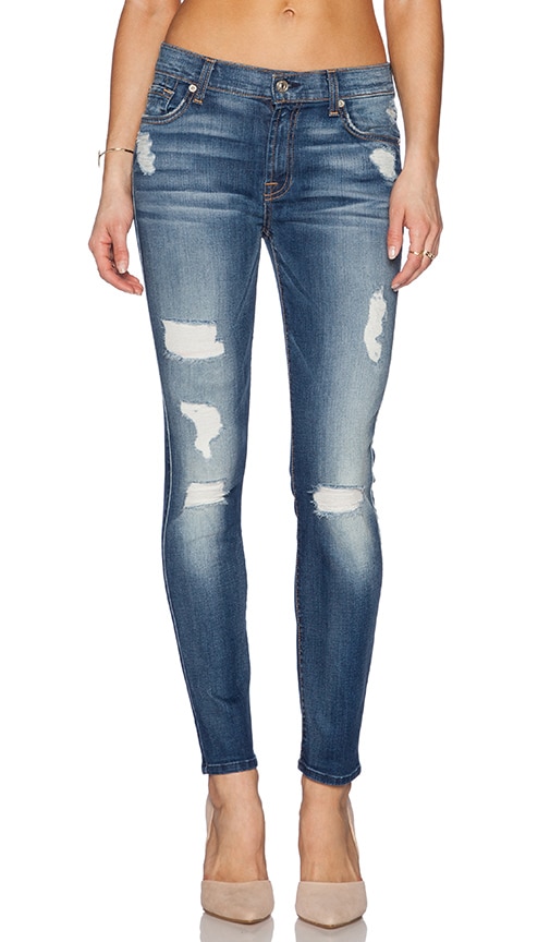 7 for all mankind distressed jeans
