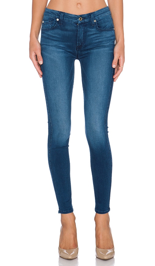 Mid Rise Ankle Skinny