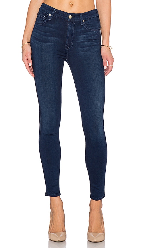 Slim Illusion High Waist Ankle Skinny