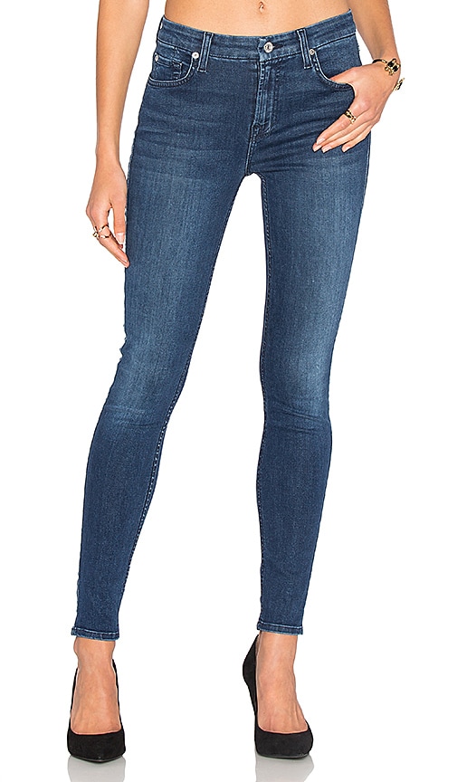 7 For All Mankind The Skinny In Slim Illusion Luxe 85 Off Studio Fractalmind Eu