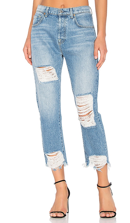 7 For All Mankind High Waisted Josefina in Vintage Wythe 2 | REVOLVE
