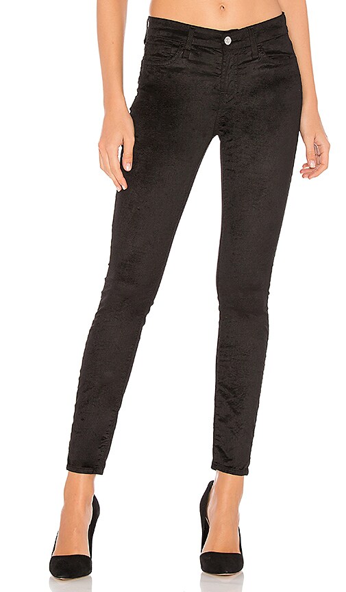 7 for all mankind velvet skinny jeans