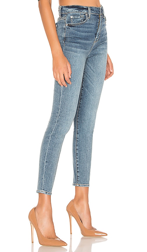 7 for all mankind aubrey super high waist skinny jeans