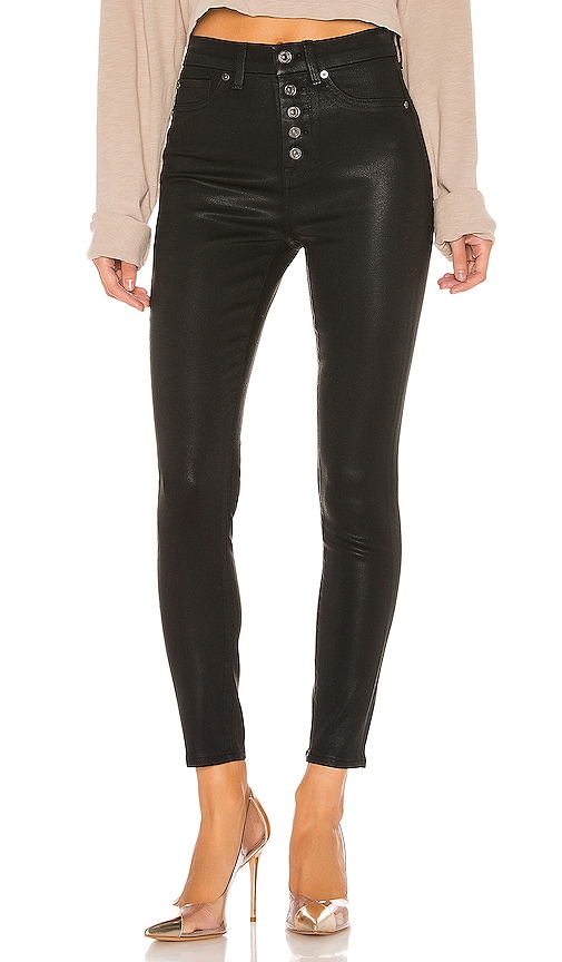 b(air) High Waist Ankle Skinny in Black