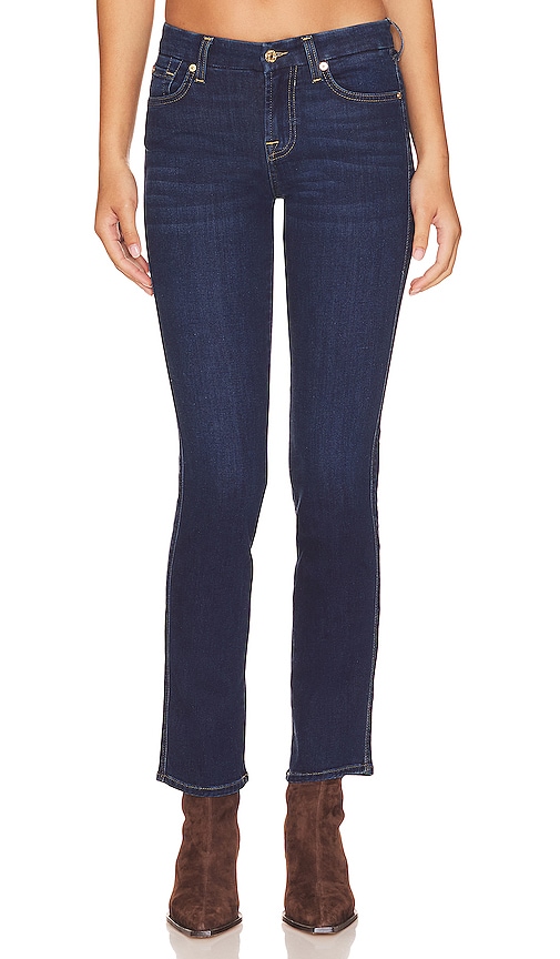 Shop 7 For All Mankind Kimmie Straight In Blue