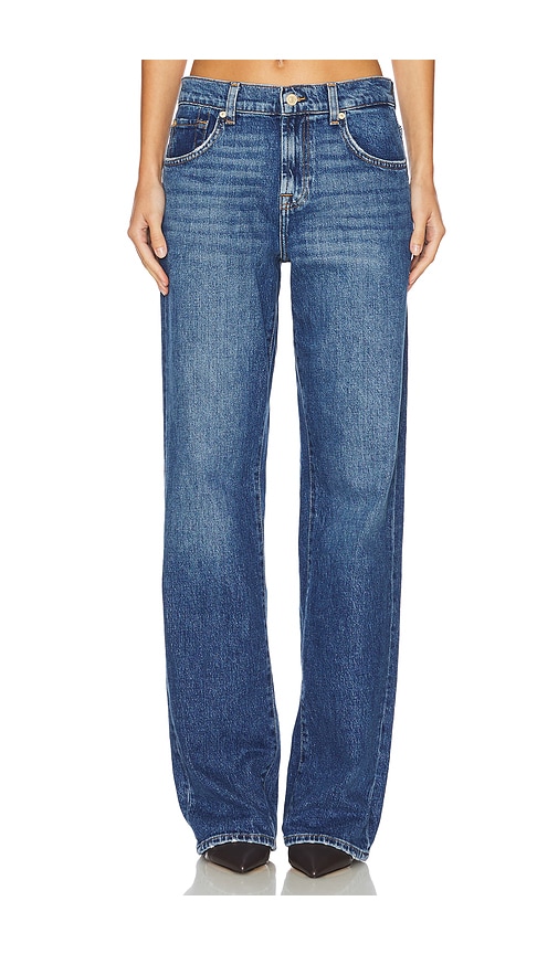 Shop 7 For All Mankind Tess Wide Leg In Santa Cruz