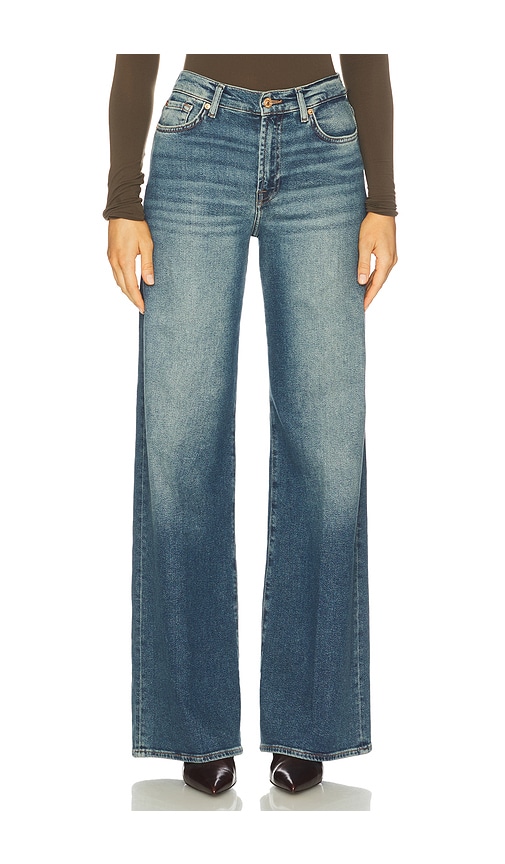 7 For All Mankind Lotta Wide Leg Jeans