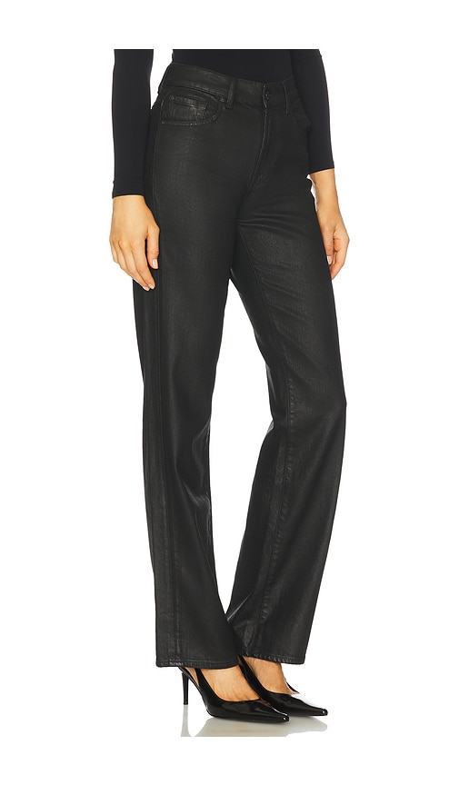 7 For All Mankind Tess Trouser Jeans In Black