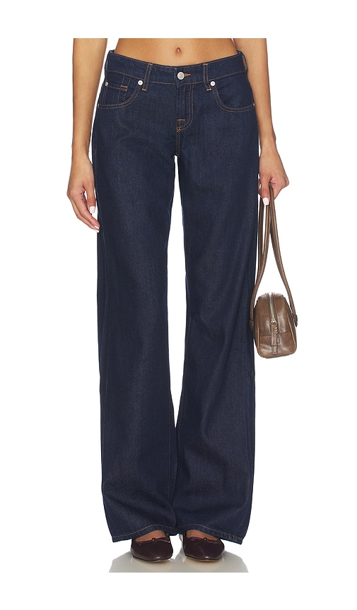 7 For All Mankind Low Straight Leg Jeans