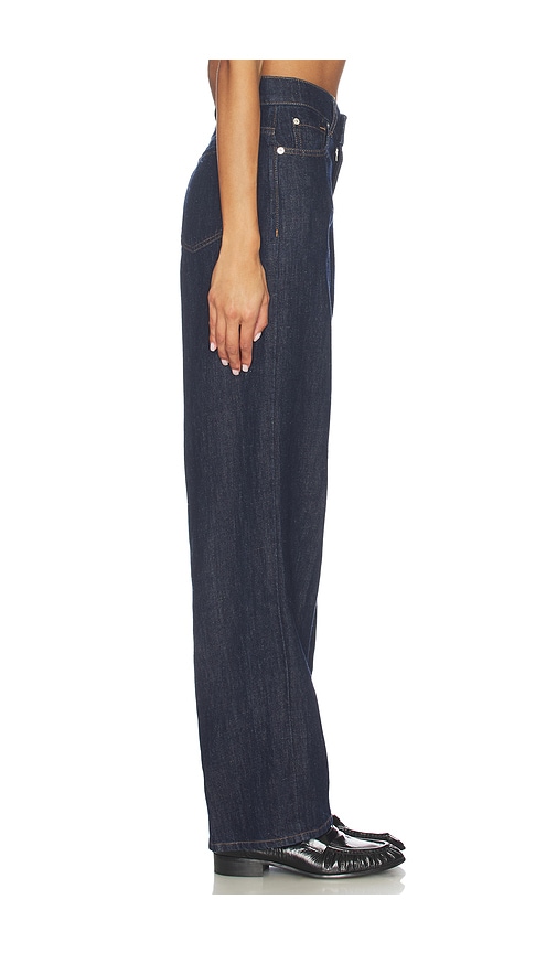  7 For All Mankind Gerades Bein Stovepipe In Navy. Größe 26. Also In 23, 24, 25, 27, 29, 30, 31, 32, 33, 34. 