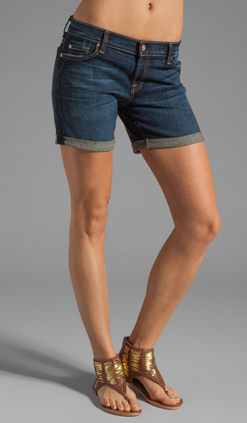 7 for all mankind roll up shorts