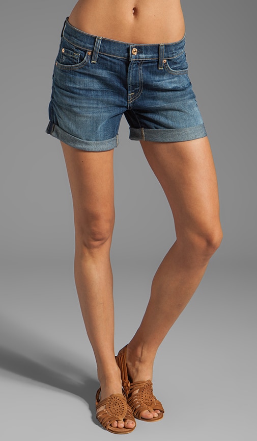 7 for all mankind roll up shorts