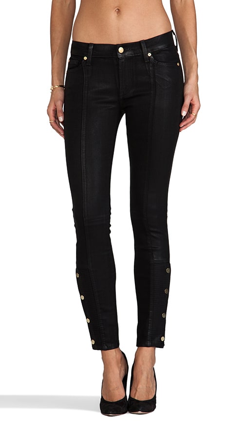 Button Ankle Skinny