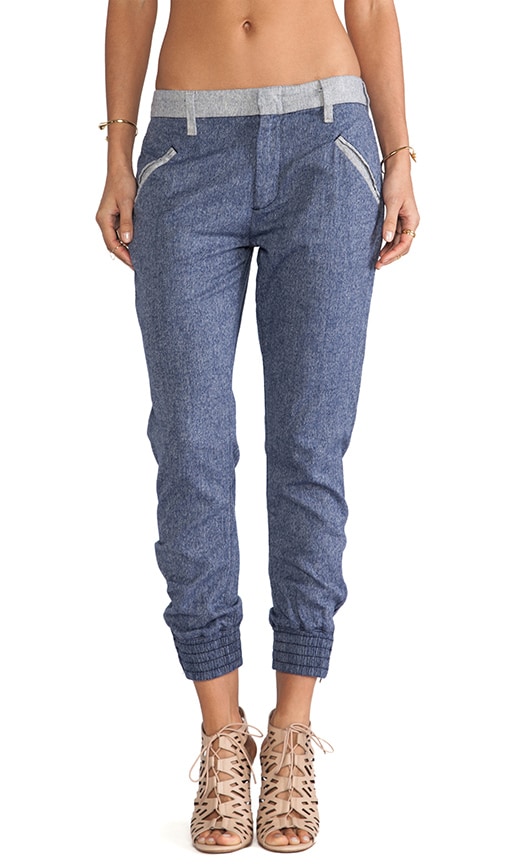 Drapey Contrast Pant