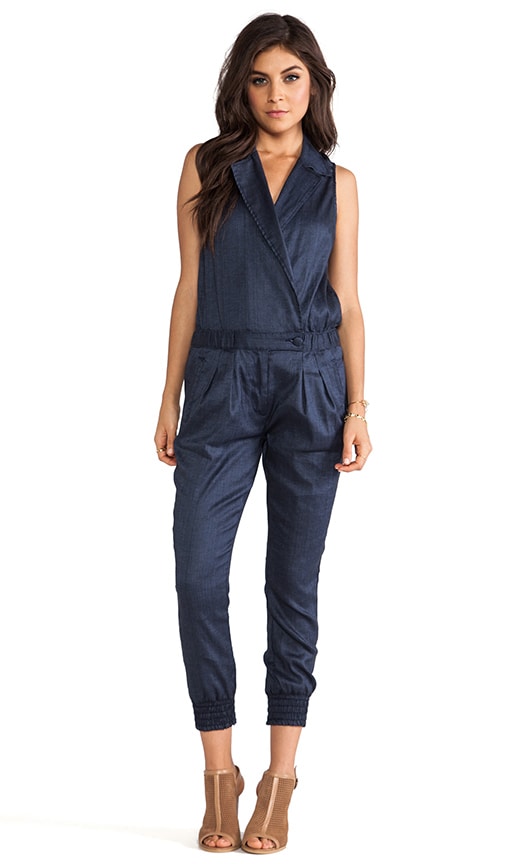 Chambray Romper