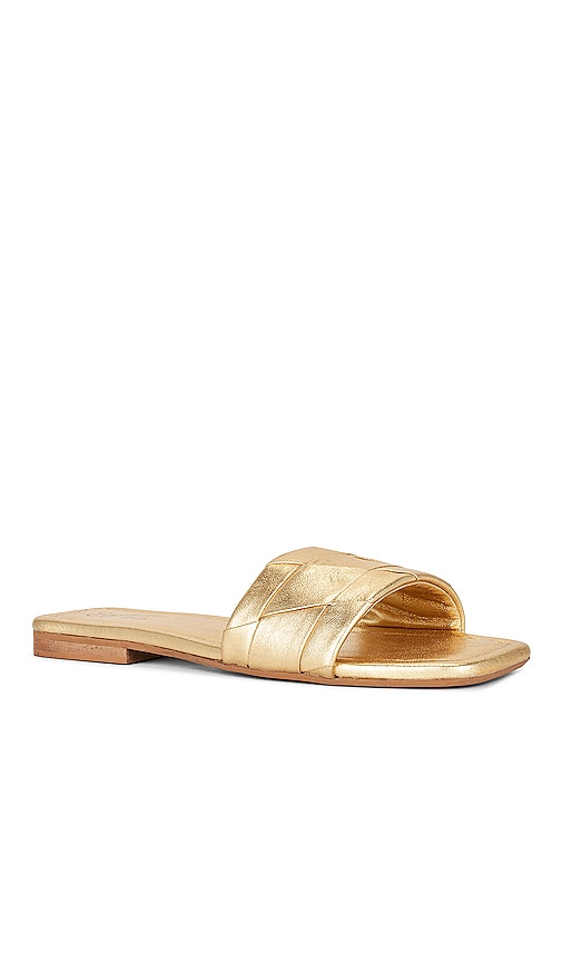 Shop Seychelles Portland Sandals In Metallic Gold