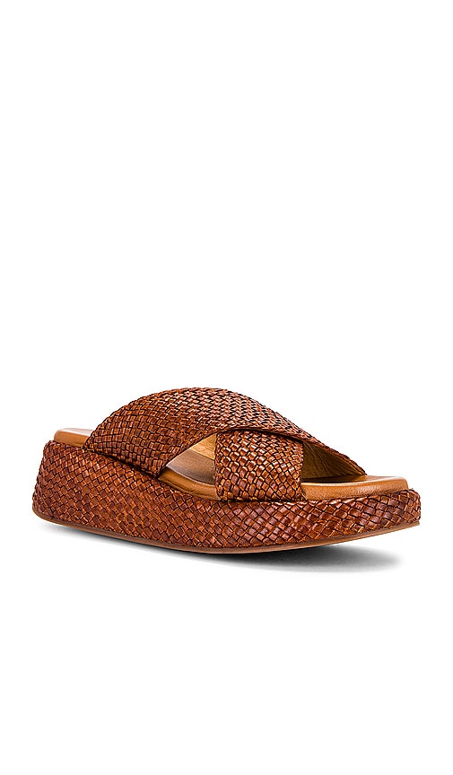 Shop Seychelles Key West Sandal In 棕黄色