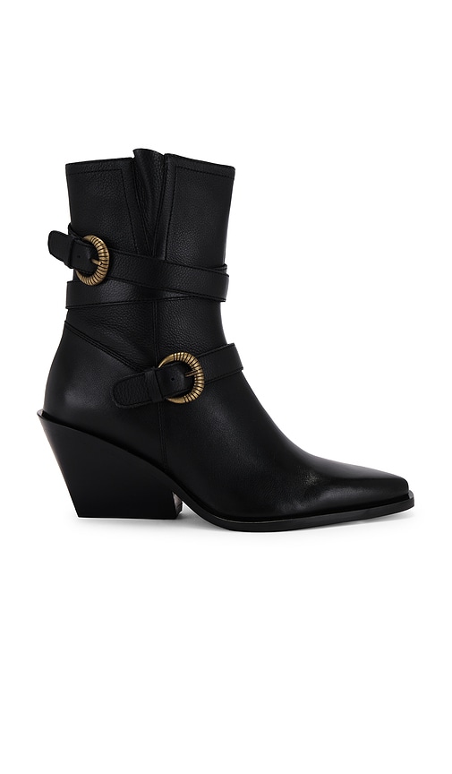 Shop Seychelles Speak Up Boot In Black Leather